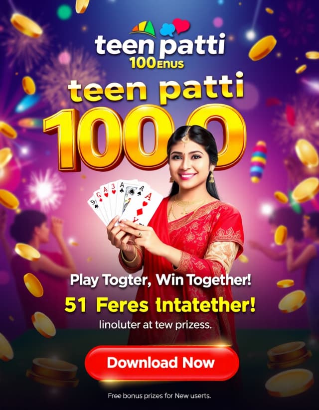 Teen Patti 500 Bonus Banner